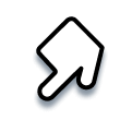 floating icon hand icon mobile